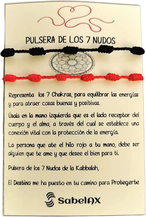 pulsera siete nudos significado|La pulsera roja de 7 nudos: significado, beneficios y。